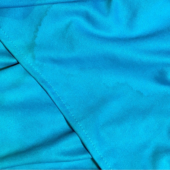 Jovani Prom Dress - Silver & Turquoise, Size 2 - Picture 12 of 13